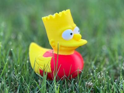 Bart Simpson X Rubber duck