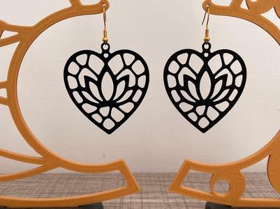 Earrings - Lotus Flower