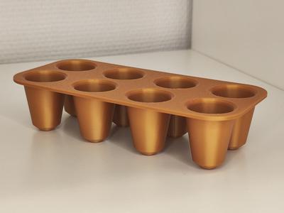 Ice Cube Maker Tray 8 pcs