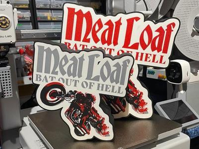 Meat Loaf Bat Out Of Hell Light Box