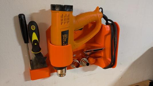 Heat gun holder / organizer for Seekone SDL-8622 with Accessories (Kit)