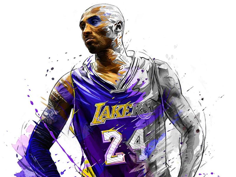 Hueforge Kobe Bryant 24 Lakers
