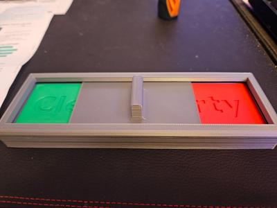 Dishwasher/Laundry Dirty and Clean sign toggle