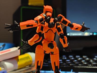 Dummy 13 extra arms backpack