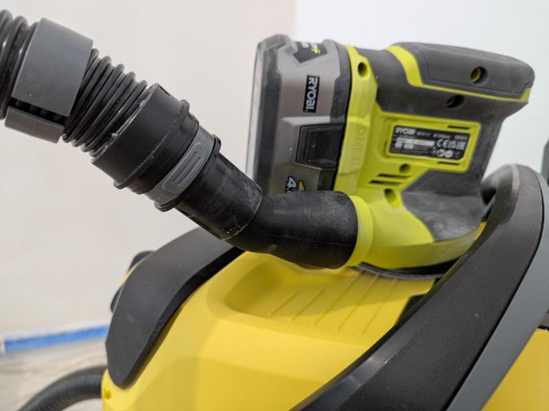 Ryobi orbital sander adapter for Bosch Vacuum WD5