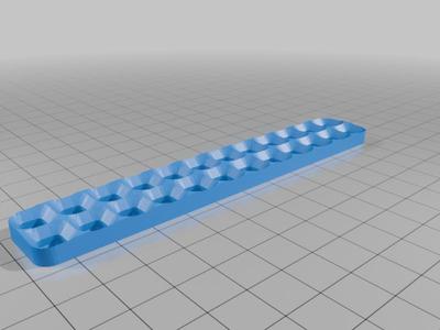 DecFinity 12x2 (120mm x 20mm) base plate