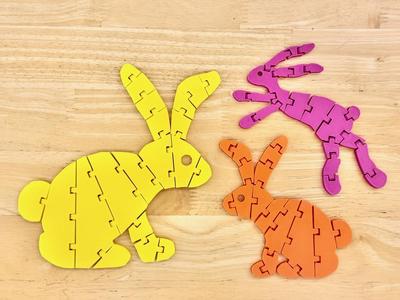 Articulated Bunny Rabbits 
