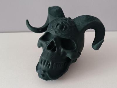 Devil skull