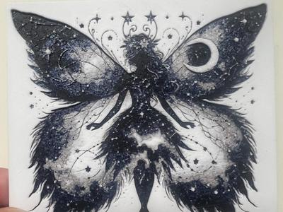 Dark Moon lunar Fairy coaster 