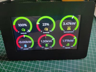Display enclosure for 7 inch ESP32-8048S070C touchscreen display