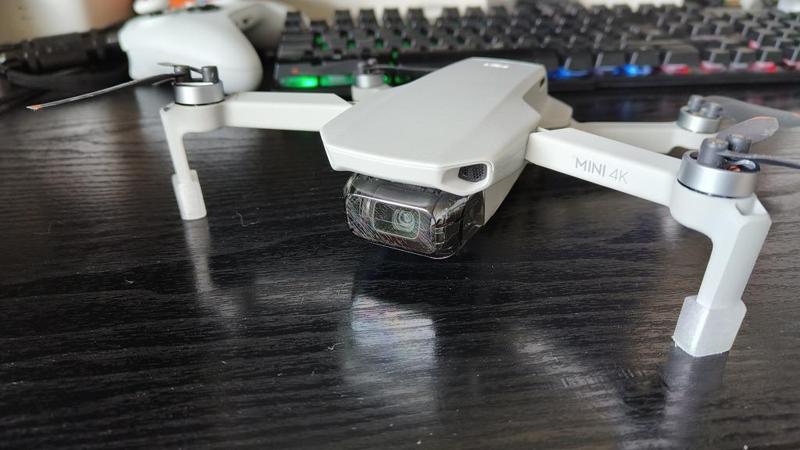 Landing shoes for DJI 4K mini