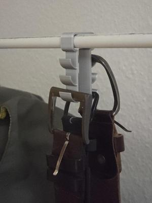 Quickprint™ Belt hanger / belt hook / belt holder for Ikea Mulsig