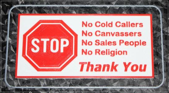 No Cold Callers