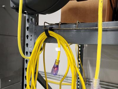 Clip-On Hook for Metal Storage Rack