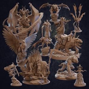 Arcane Dragon and Trapper Pack - Presupported