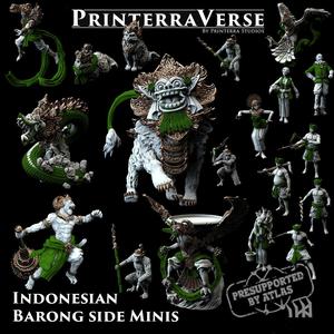 006 EMERALD Indonesian Myth - Barong Minis