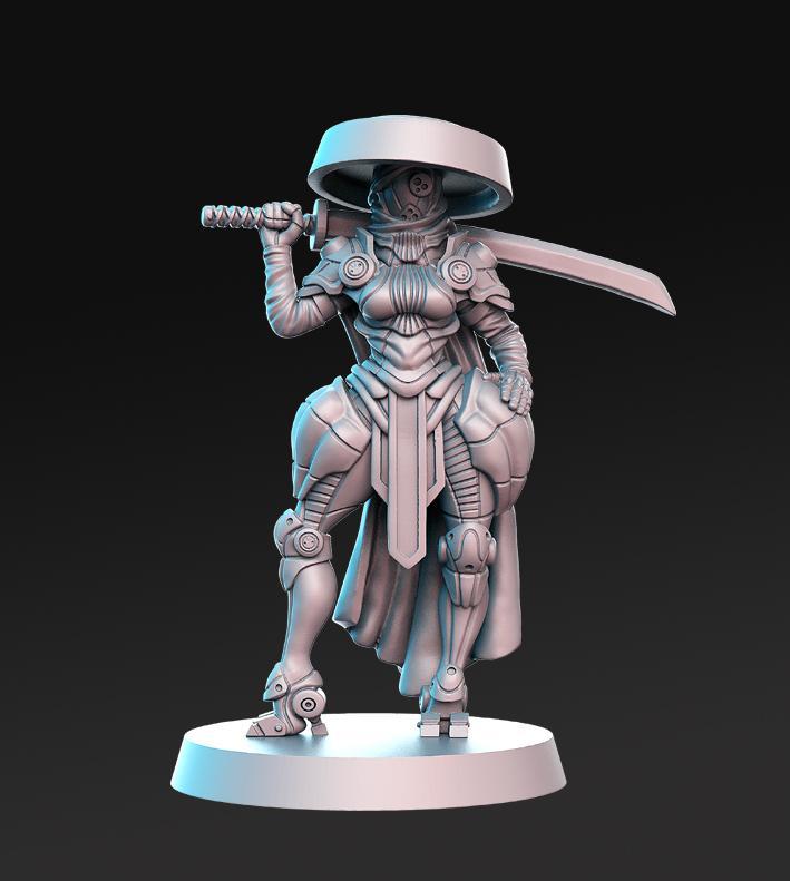 Kazumi- From Wasteland - 32mm - DnD -