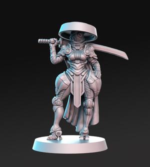 Kazumi- From Wasteland - 32mm - DnD -