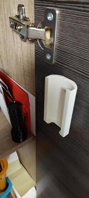 Holder for remote from ceiling light (Mobelix, Lidl, OBI)
