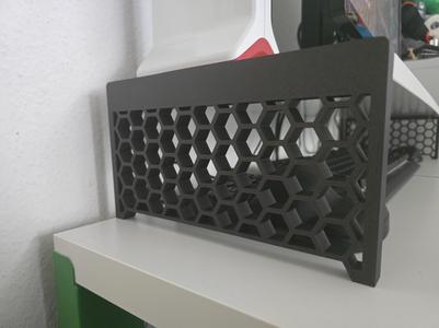 Monitor stand for 16.5mm x 250mm plate with HSW.