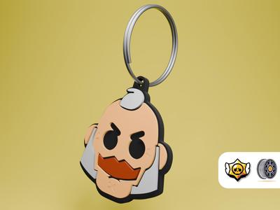 Sam | Brawl Stars Keychain Series