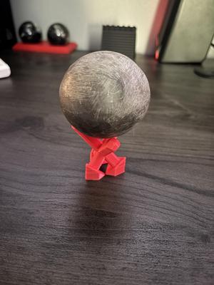 Tri-Arm Crystal Ball Holder