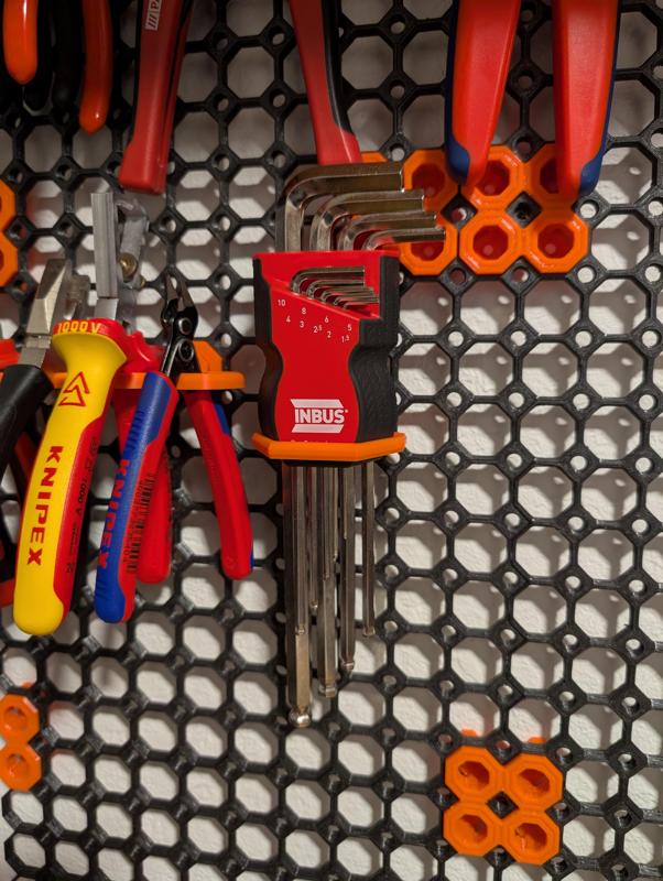 Multiboard Mount for INBUS Hex Key Set