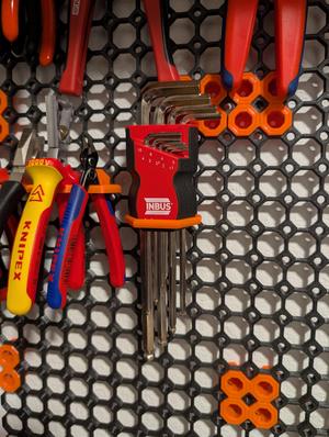 Multiboard Mount for INBUS Hex Key Set