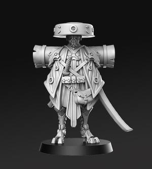 Kanbei - Robot Samurai - 32mm - DnD -