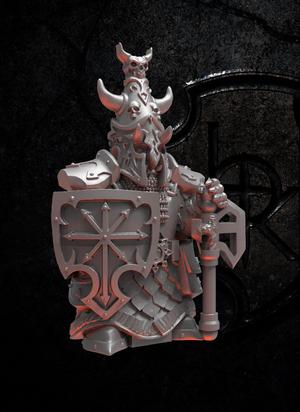 Maghmorin Warrior Statue
