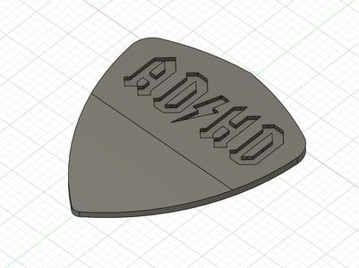 AD/HD Guitar Pick