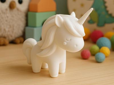 Minimalist Unicorn Sculpture No 1