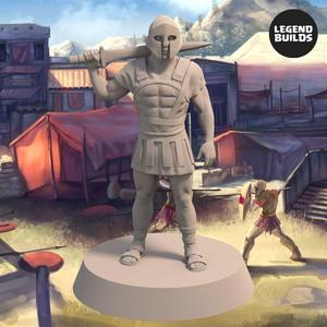 Realm of Eros City Guard - Pose 3 - 3D printable miniature - STL file