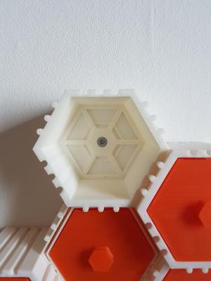 The HIVE - Module with wall mount back