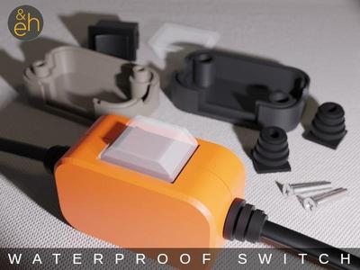 Waterproof In-line Cord Switch / Power Cable Switch Box