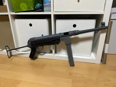 MP40 Submachine Gun 9mm Caliber (1:1)