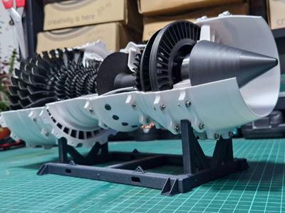Low Bypass Turbofan stand