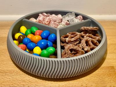 Circular Catch All / Snack Bowl - 3x Tray Designs