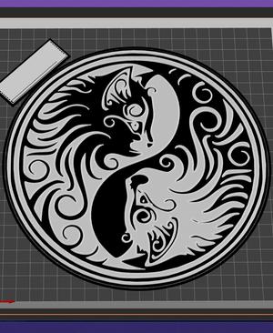 Yin Yang Cats