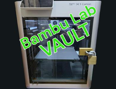 Turn your Bambulab into a VAULT / SAFE