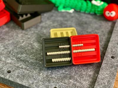 Compact Magnet Organizer (Gridfinity 1x1x2-3u)