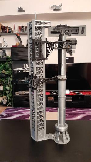 Spaceship with the Tower