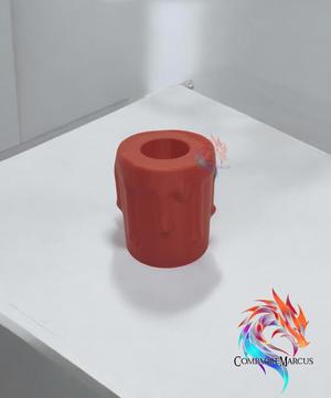 Melting LED Candle Holders display set of 3 / No supports / 3mf included