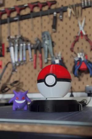Pokeball Levitation exhibitor