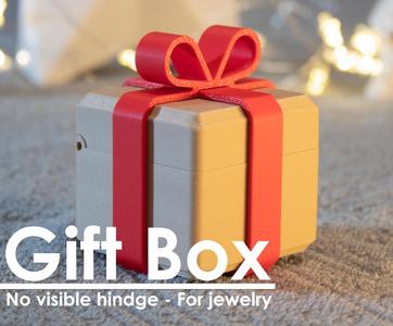Gift Box - with hidden hinge