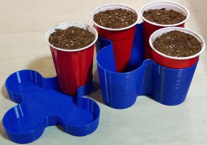 Solo cup holder 