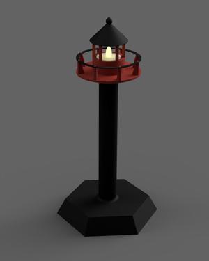 Lighthouse - paper towel holder #FunctionalArt