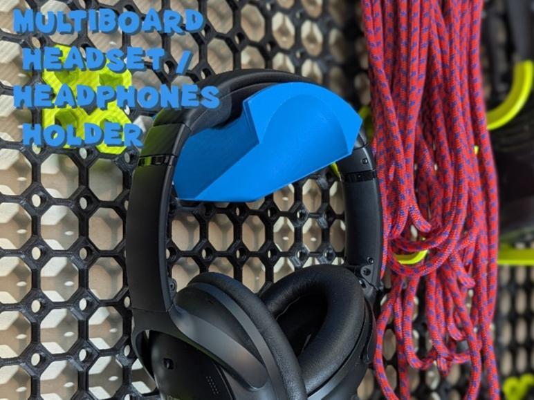 Multiboard Headset / Headphones Holder