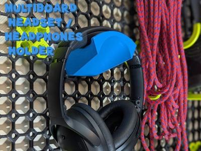 Multiboard Headset / Headphones Holder