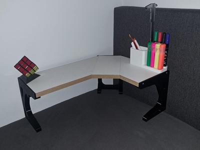 Monitor stand / desk organiser (Parametric)